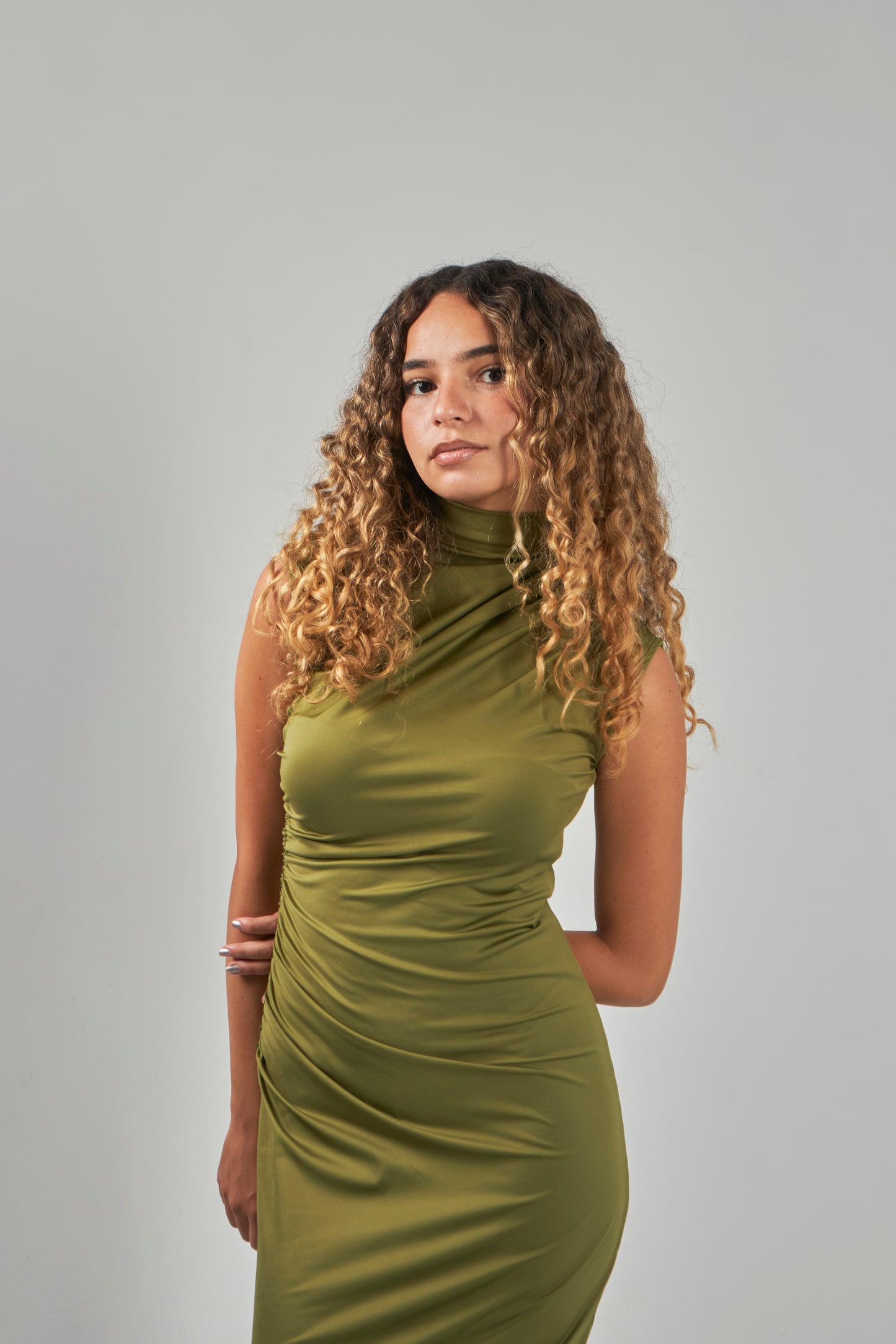 Bodycon Dress - Olive