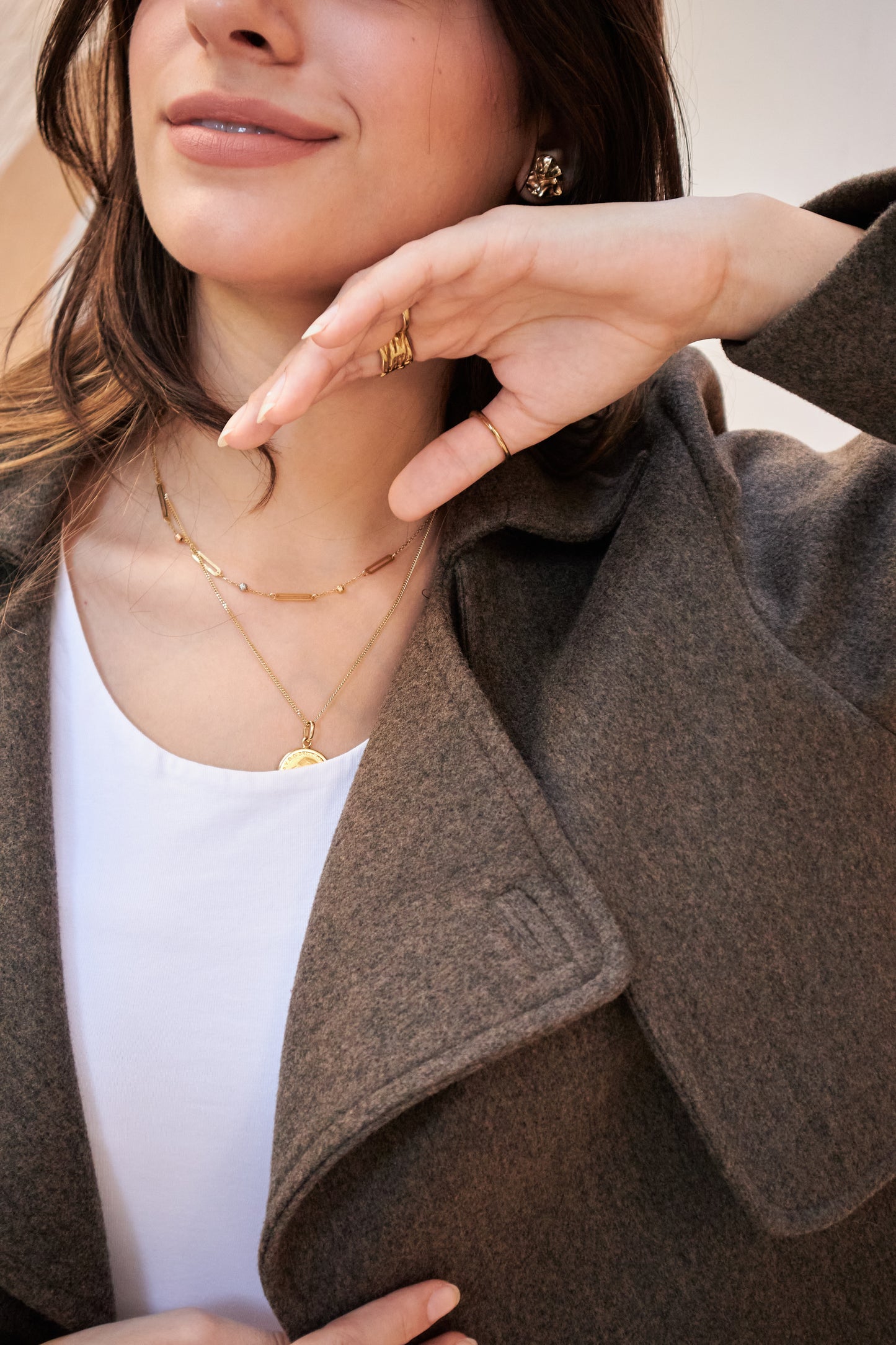 The Wool Jacket - Dark Taupe