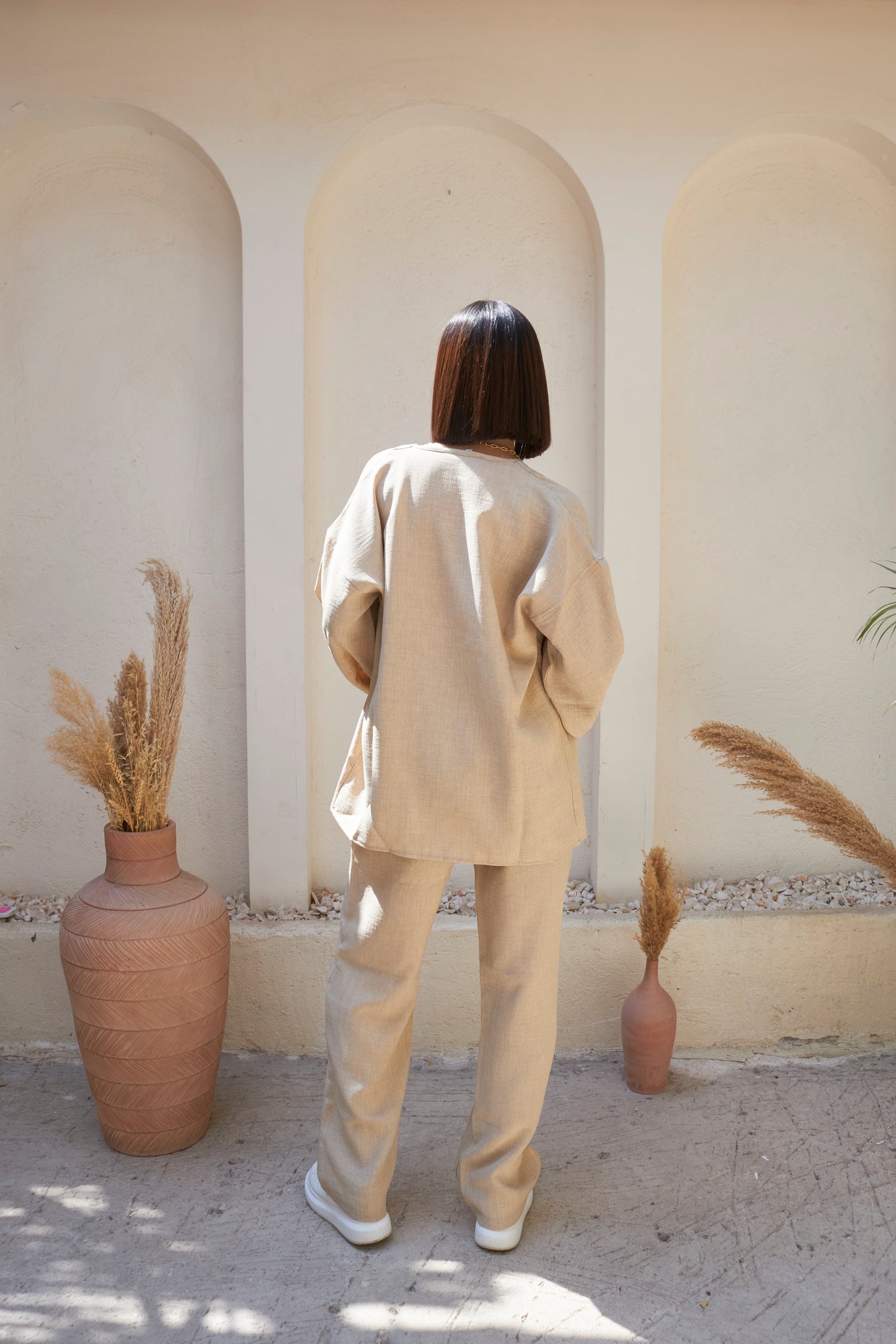 The Comfy Line Set - Beige