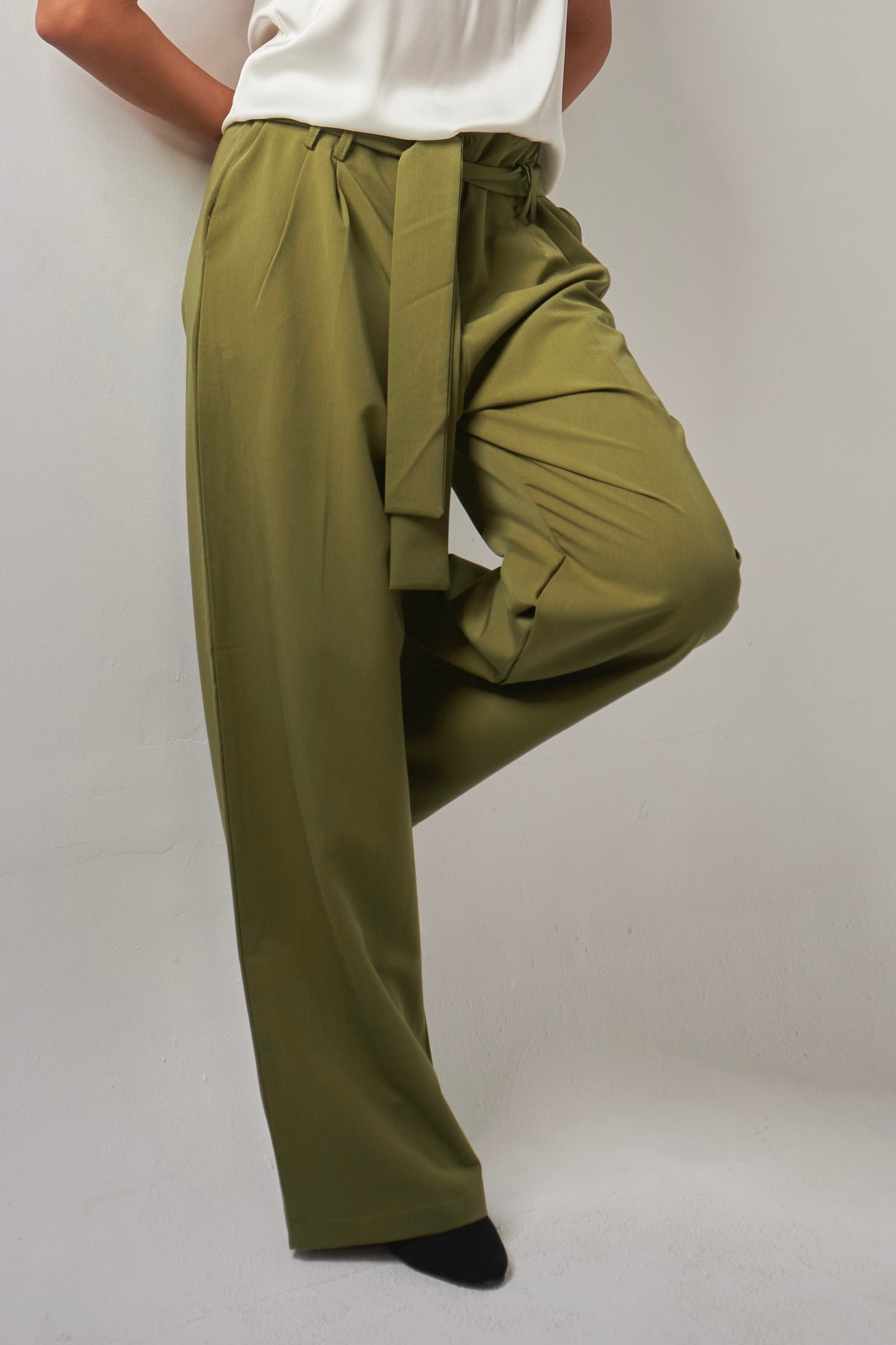 Wide Pants - Green