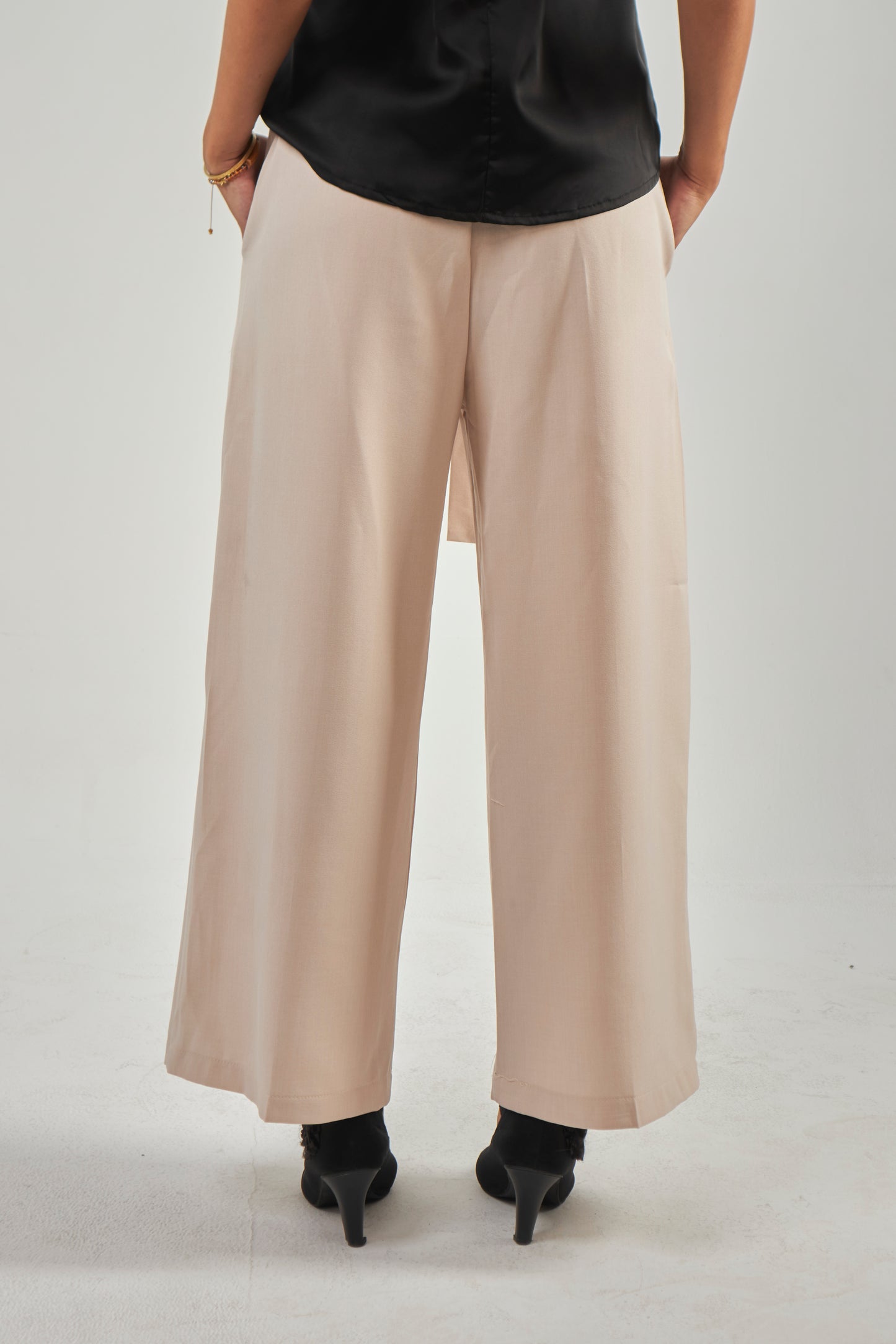 Wide Pants - Beige