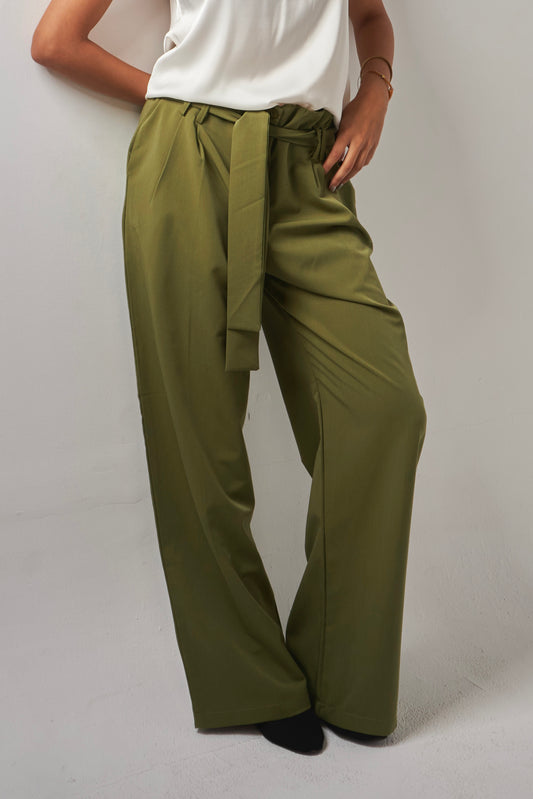 Wide Pants - Green