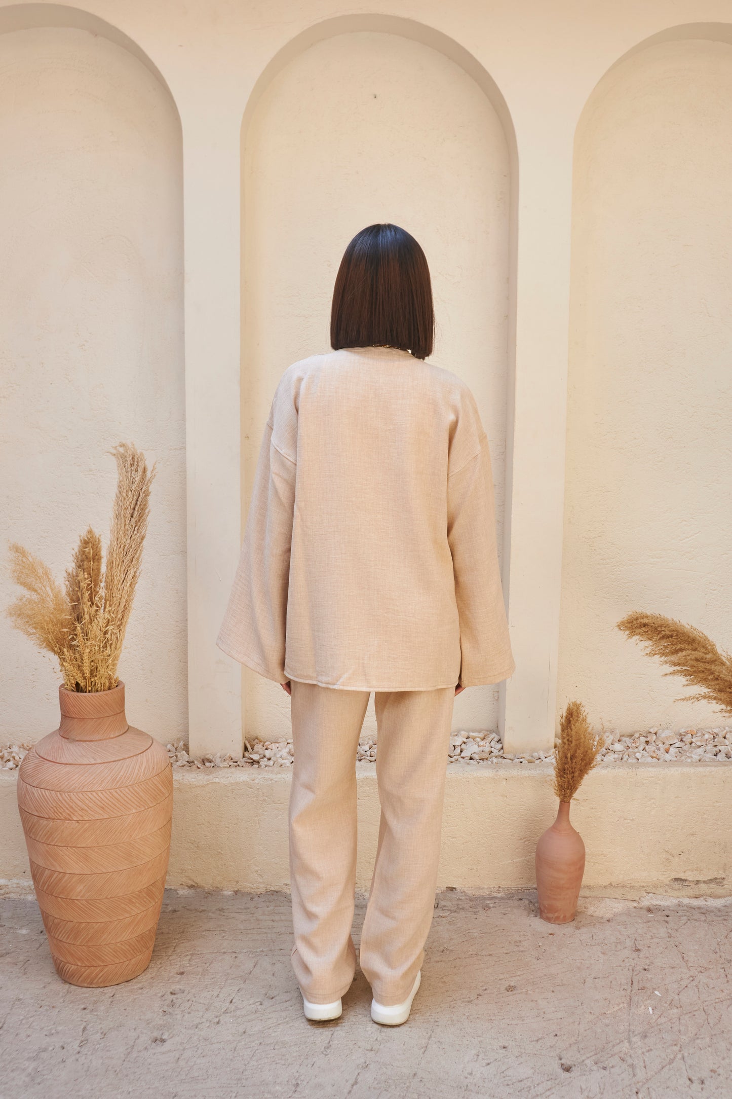 The Comfy linen Set - Off White