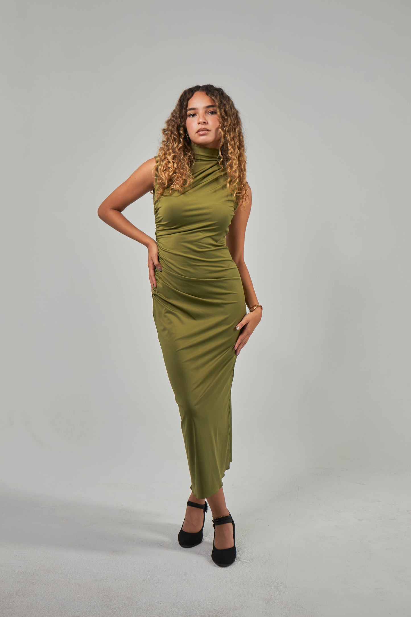 Bodycon Dress - Olive