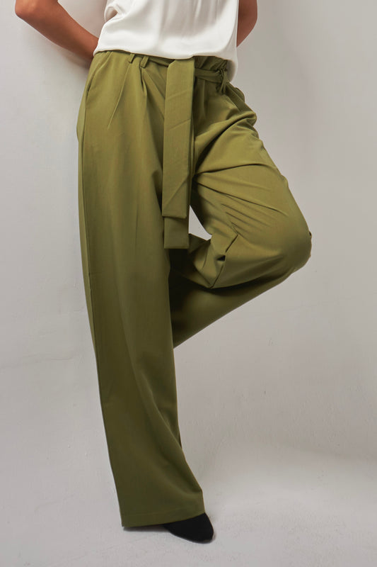 Wide Pants - Green