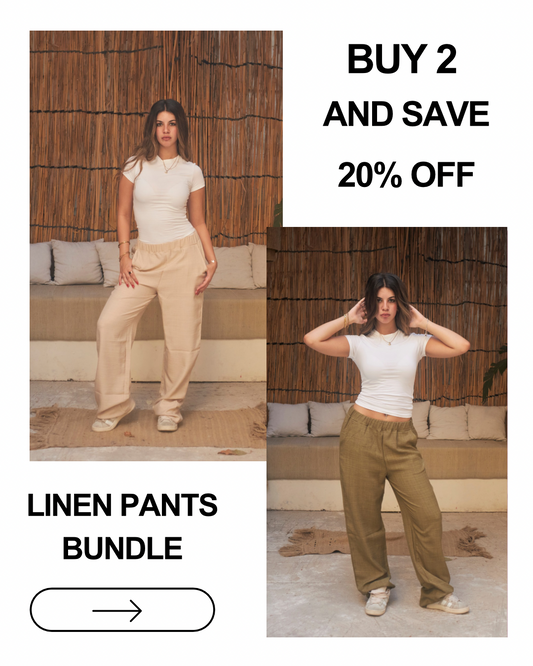 Linen Pants Bundle - Buy 2 & Save Up To 20% OFF